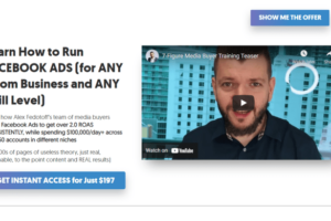 Alex Fedotoff – 7-Figure Media Buyer Training for Facebook Download Download