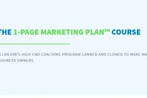 Allan Dib – The 1-Page Marketing Plan Course Download Download