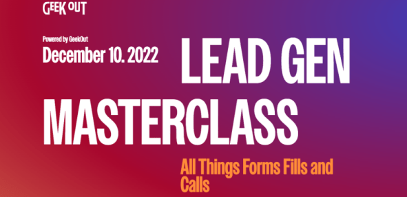 Geekout – Lead Gen Masterclass 12-2022 Download Download