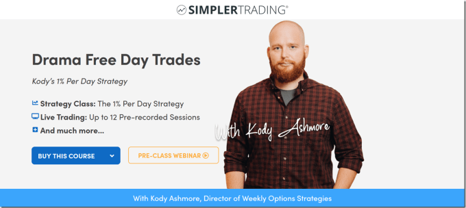 Kody Ashmore – Simpler Trading – Drama Free Day Trades ELITE Download Download