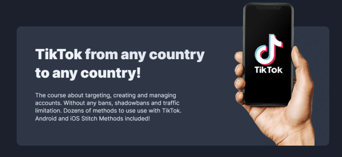 [Method] TikTok Geo Targeting From Any Country To Any Country Bonus TikTok Android iOS Stitch Method Download Download