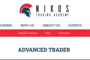 Nikos Trading Academy – Advanced Trader Download Download