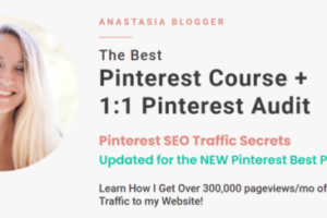 Anastasia Blogger – Pinterest SEO Traffic Secrets Course Download Download