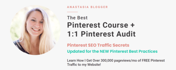 Anastasia Blogger – Pinterest SEO Traffic Secrets Course Download Download