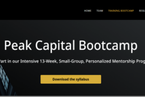 Andrew Aziz – Peak Capital Trading Bootcamp Download Download