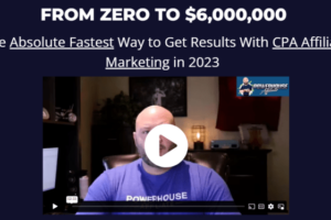 CPA Affiliate Marketing in 2023 – 30 Day Google Ads Challenge – From Zero To $6,000,000 Download Download