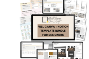 Clare Le Roy – The Complete Canva and Notion Template Bundle for Designers Download Download