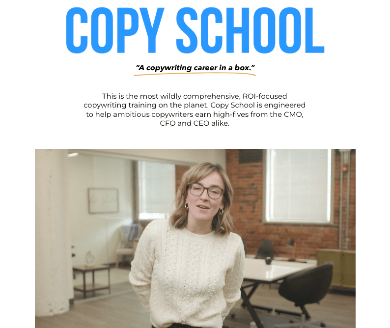 Copyhackers – Copy School 2023 Download Download