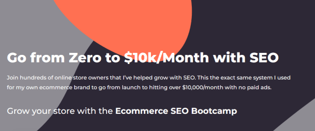 Ecommerce SEO Bootcamp Course – Go from Zero to $10000 per Month with SEO Download Download