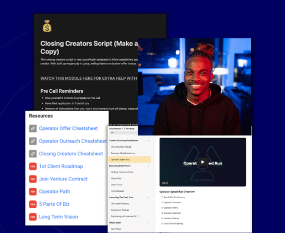 Eddie Cumberbatch – Creator Accelerator + Update 1 Download Download