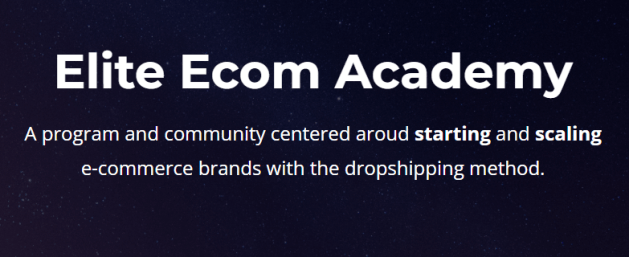 Elite Ecom Academy – Facebook Unlocked Blueprint Download Download