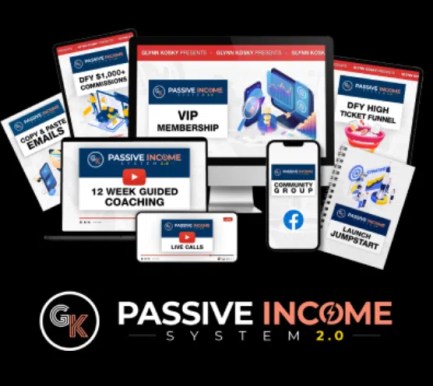 Glynn Kosky – Passive Income System 2.0 Download Download