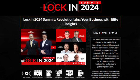 Jay Abraham – Lock In Summit 2024 Download Download