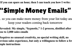 John Bejakovic – Simple Money Email Download Download