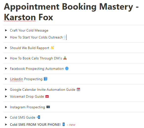 Karston Fox – Appointment Booking Mastery Download Download