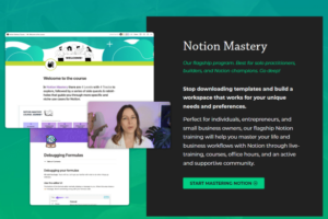 Marie Poulin – Notion Mastery Course Download Download