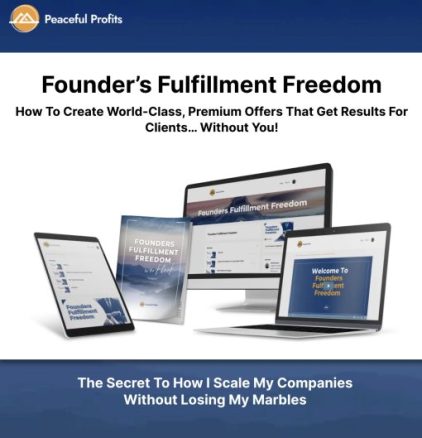 Mike Shreeve – Founder’s Fulfillment Freedom+OTO Download Download