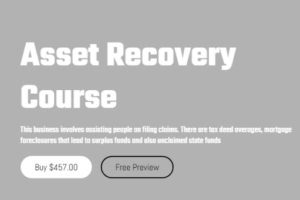 Money Making Juggernaut – Asset Recovery Course Download Download