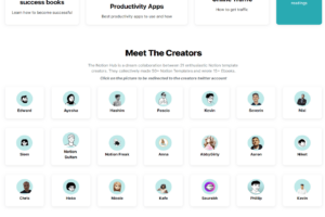 Notion Hub – 21 Creators Ft. Pascio I 100+ Templates I 15 eBooks I The Giga Brain Download Download