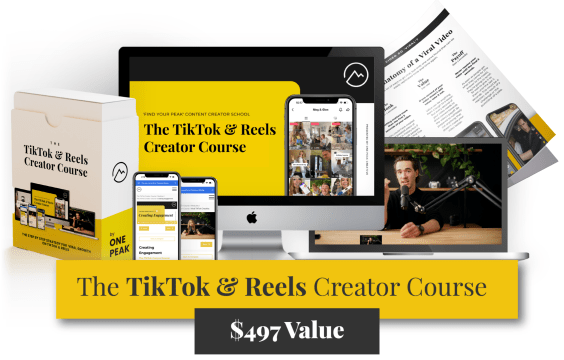 One Peak Creative Agency – The Tiktok and Reels Creator Course Download Download