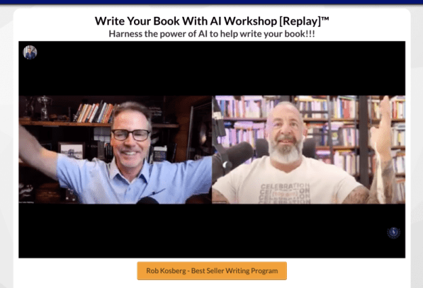 Rob Kosberg – Best Seller Writing Program Download Download