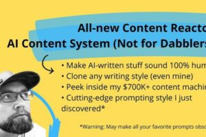 Rob Lennon – AI Content Reactor 3.0 Download Download