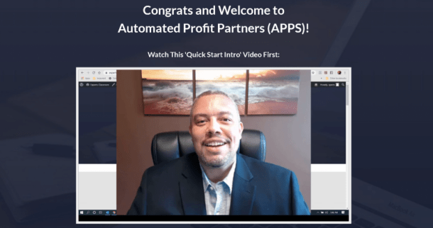 Ron Douglas – Automated Profit Partners (APPS) Download Download