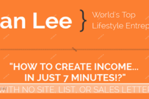 Ryan Lee – 7 Minute Income Download Download