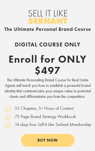 Ryan Serhant – The Ultimate Personal Brand Course Download Download