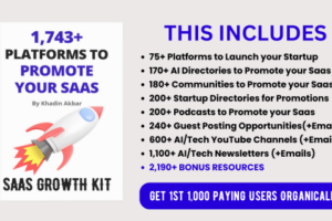 Saas Pedia – Saas Growth Kit 2024 [1,743+ Places to Promote your Startup] Download Download