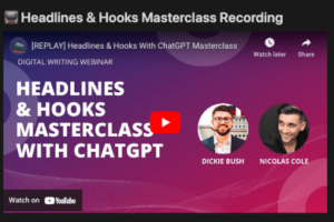 Ship30For30 – Headlines & Hooks Masterclass with ChatGPT Update Download Download