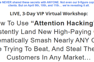 Stefan Georgi – The 3 Day “Attention Hacking” VIP Workshop Download Download