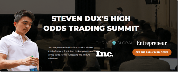 Steven Dux – High Odds Trading Summit Download Download