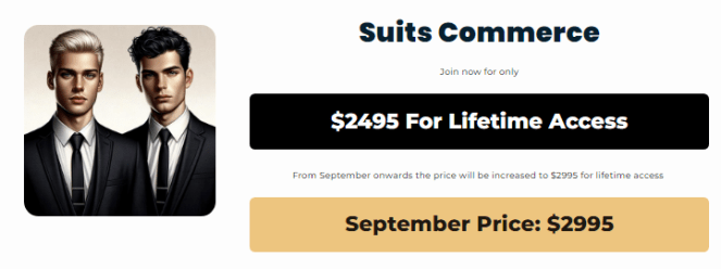 Suits Commerce – Learn Dropshipping from 8 Figure Studs Download Download