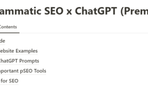 Surdeep Singh – Programmatic SEO X ChatGPT to 10x Website Traffic in 6-9 Months Download Download