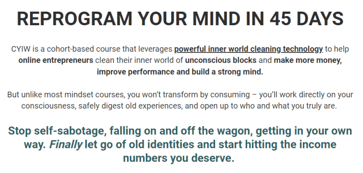 Tej Dosa – Clean Your Inner World- Reprogram Your Mind In 45 Days Download Download