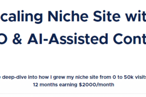 Tejas Rane – Scaling Niche Site with SEO & AI-Assisted Content Download Download