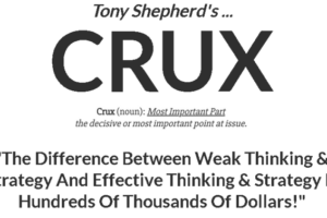 Tony Shepherd – CRUX Blueprint – Get My Brand-New Coaching Blueprint Download Download