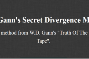 W.D. Gann’s Secret Divergence Method Download Download