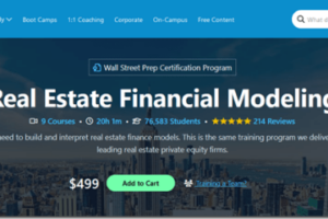 Wall Street Prep – Real Estate Financial Modeling Download Download