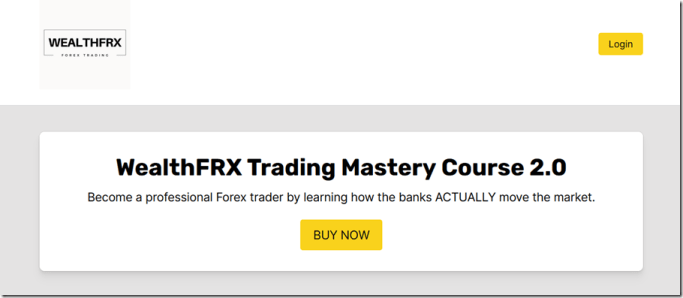 WealthFRX Trading Mastery Course 2.0 Download Download