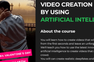 Yury Yeltsov – Video Creation By Using Artificial Intelligence Download Download