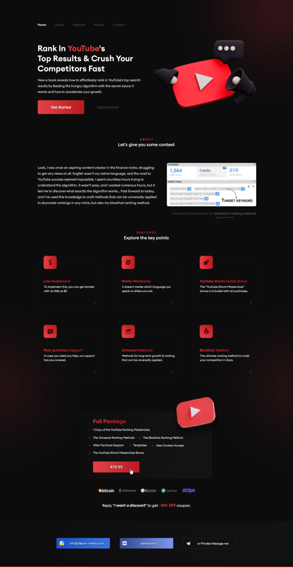 ✅[STEP-BY-STEP] ⚡️ YouTube Ranking Secrets ⚡️ Universal + Blackhat Ranking & Growth Methods ⚡️ Crush Competition Fast! ✅ Download Download