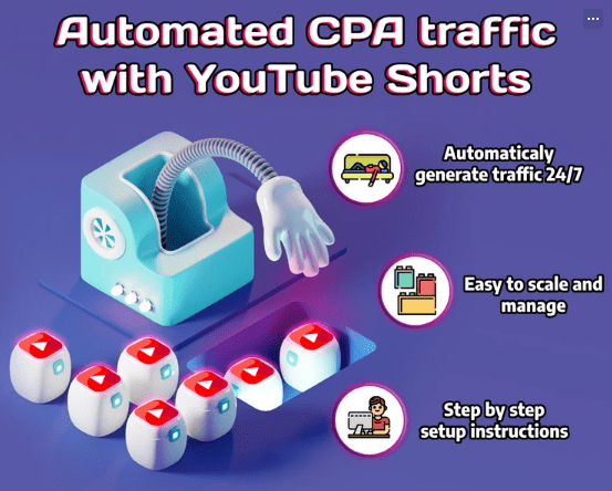 ⭕️ YouTube Content Machine – Unlimited FREE traffic for CPA – Fully Automated Method ⭕️ Download Download